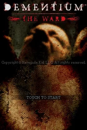 Dementium - The Ward (USA) screen shot title